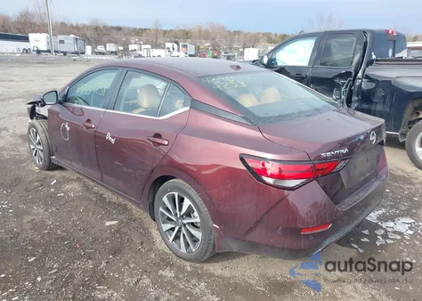 2025 Nissan Sentra Sv z USA, uszkodzony, nr VIN 3N1AB8CV4SY380797